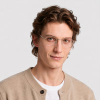 Lunettes de vue Echelon - Shiny Beige