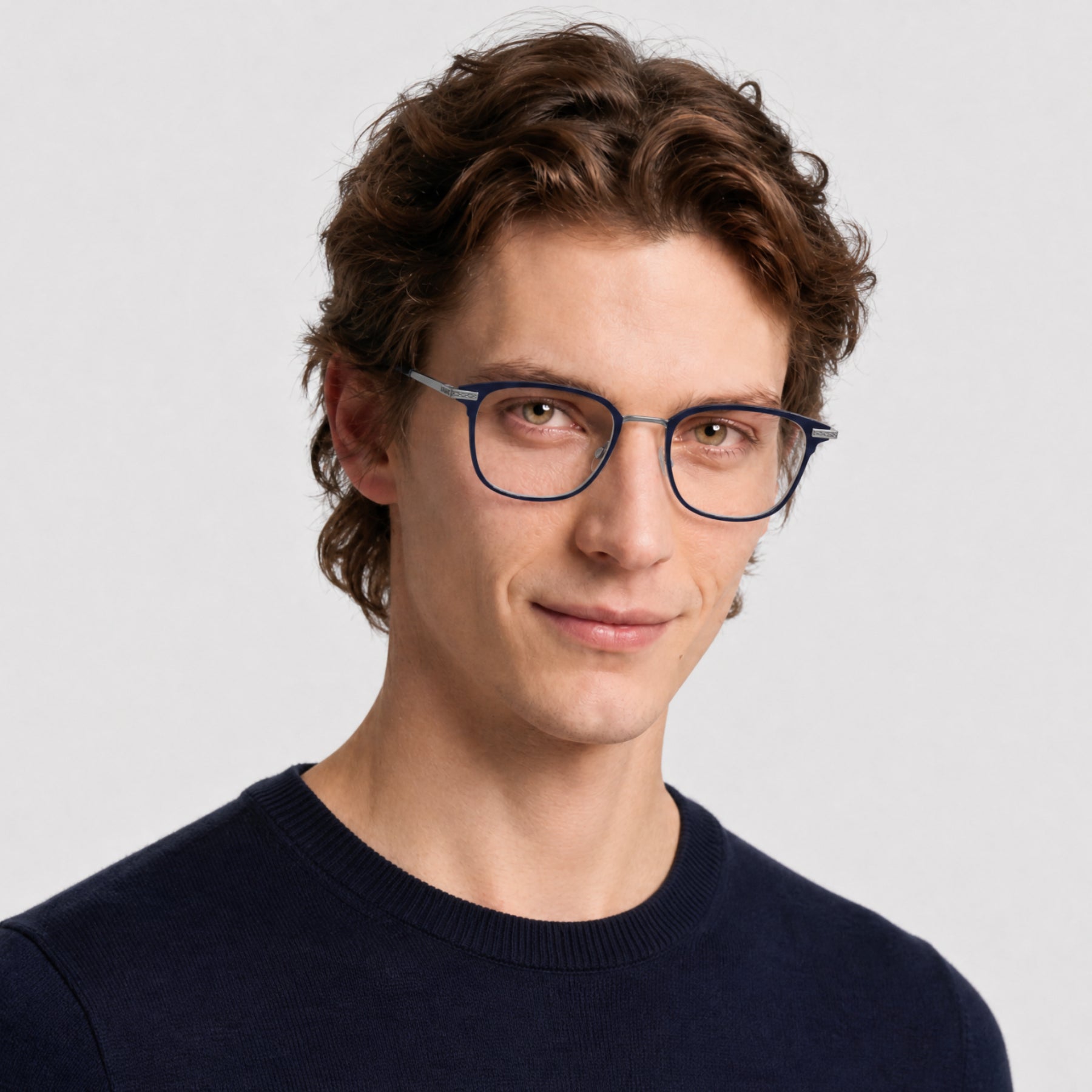 Lunettes de vue Elvgren - Matte Blue