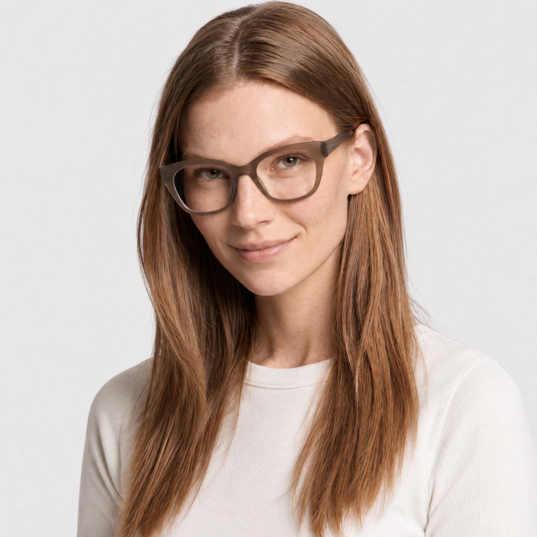 Lunettes de vue Lucretia - Shiny Dark Brown