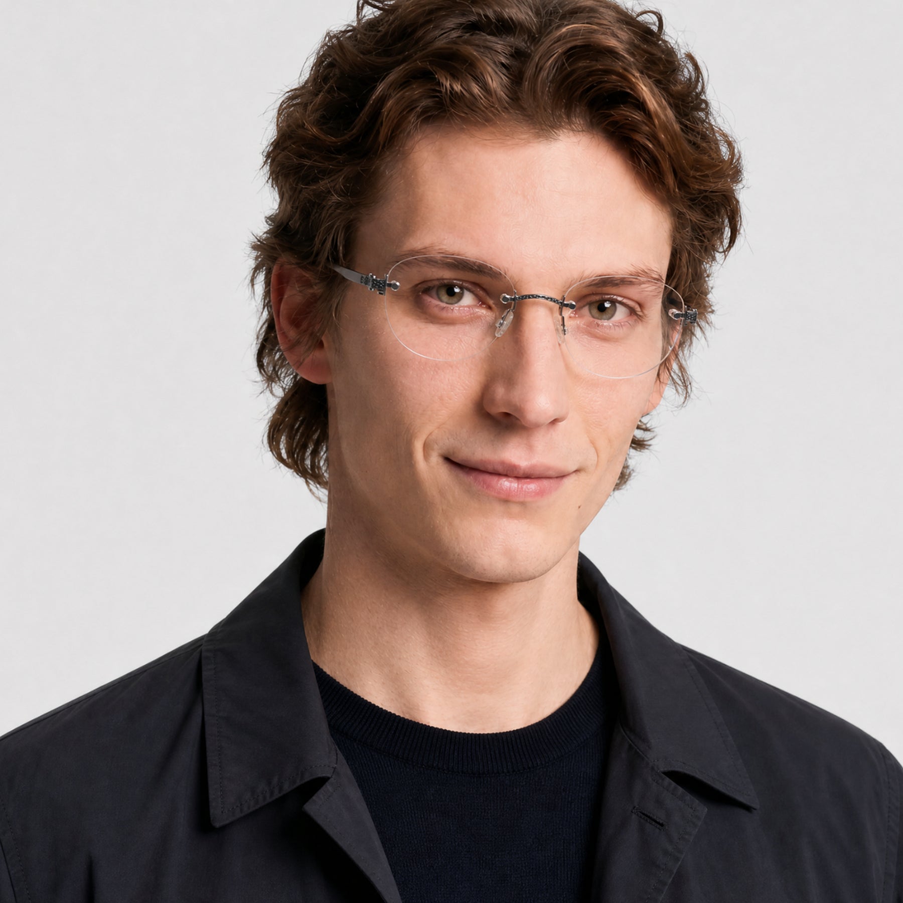 Lunettes de vue Bennie - Shiny Dark Ruthenium