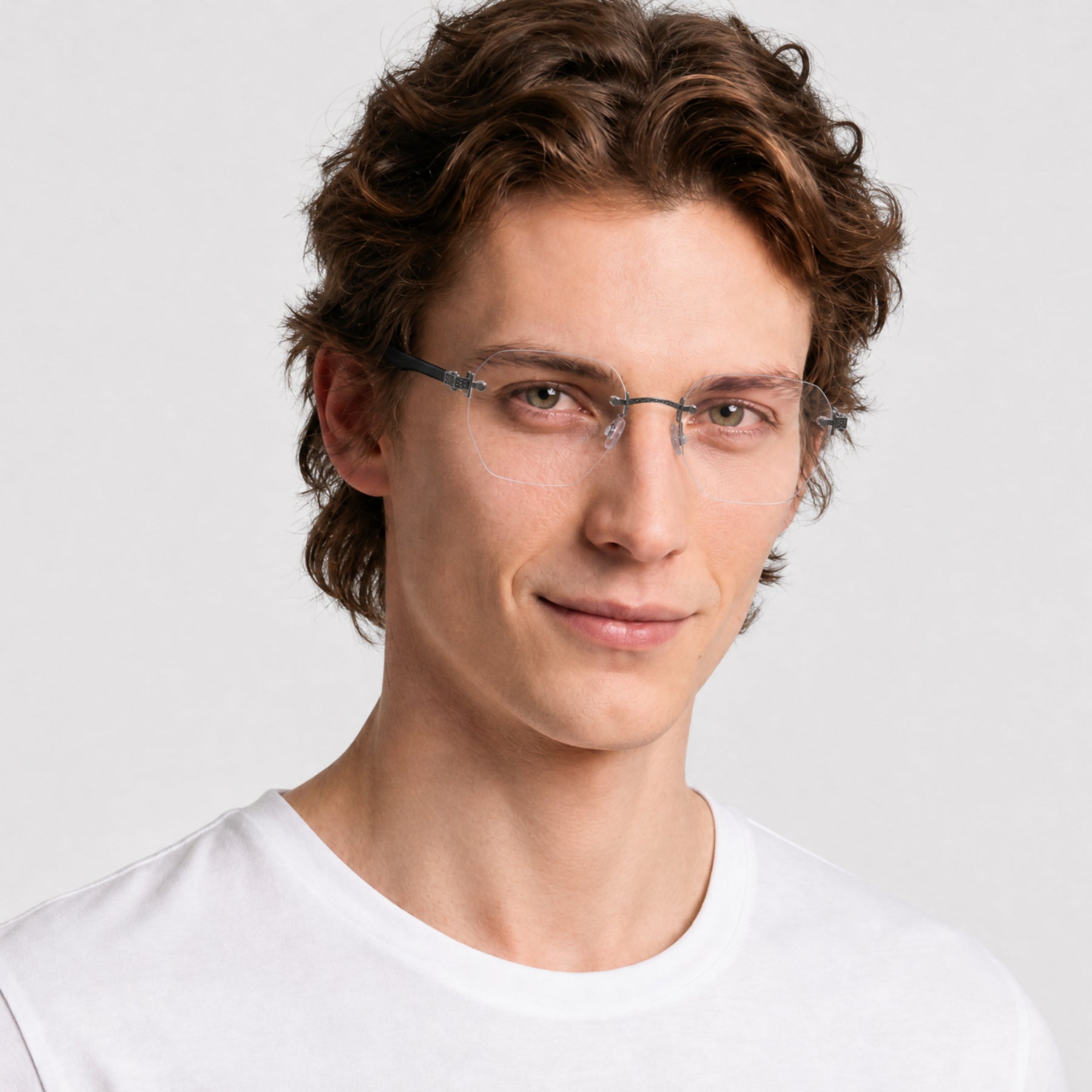 Lunettes de vue Jack - Shiny Dark Ruthenium