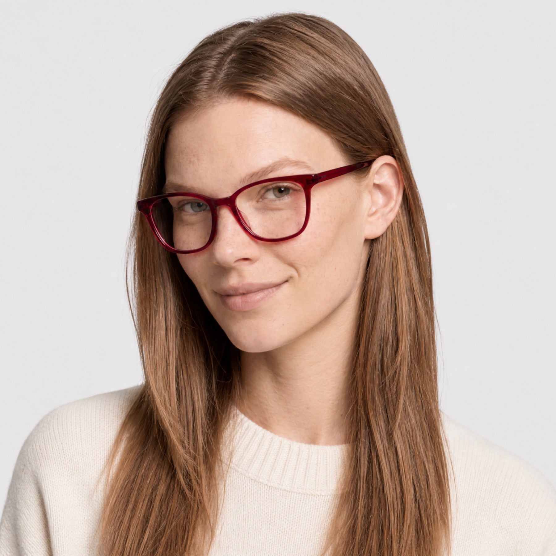 Lunettes de vue Janeway - Shiny Red