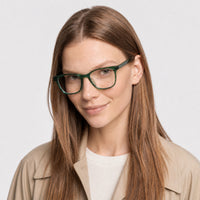 Lunettes de vue Janeway - Shiny Dark Green