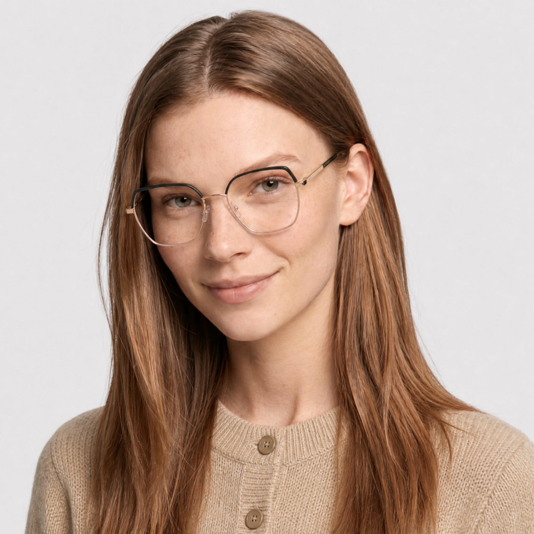Lunettes de vue Surya - Shiny Dark Green
