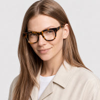 Lunettes de vue Bridges - Dark Havana