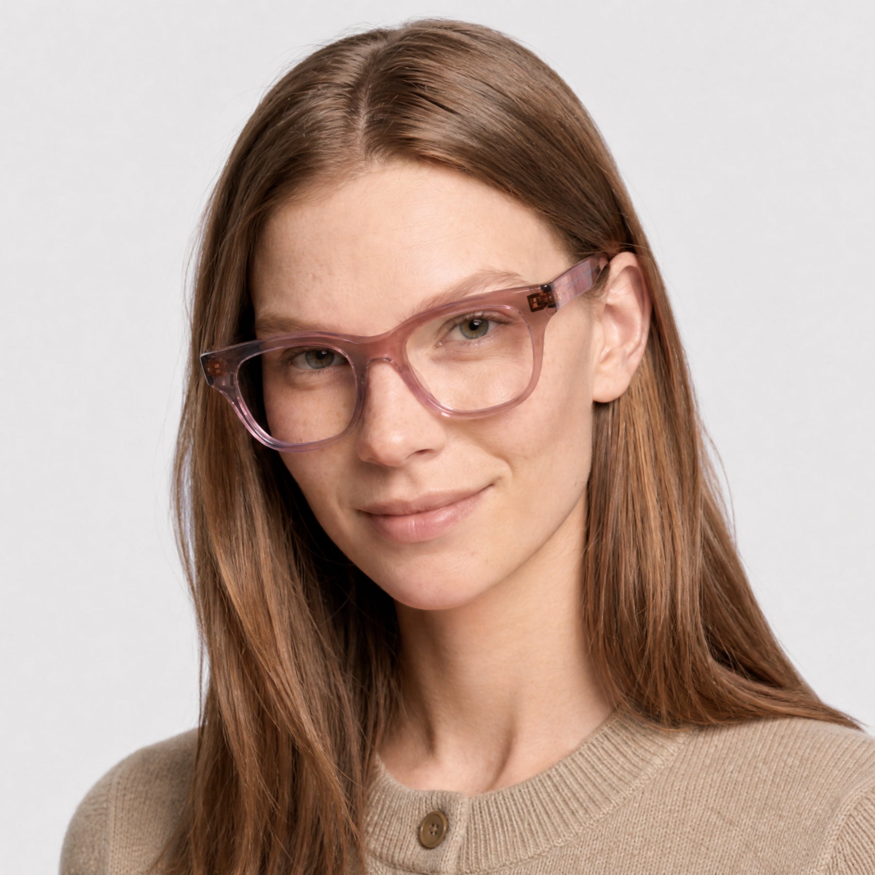 Lunettes de vue Bridges - Shiny Pink