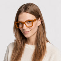 Lunettes de vue Amaya - Shiny Light Brown