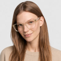 Lunettes de vue Amaya - Shiny Beige
