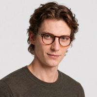 Lunettes de vue Eugene - Blonde Havana