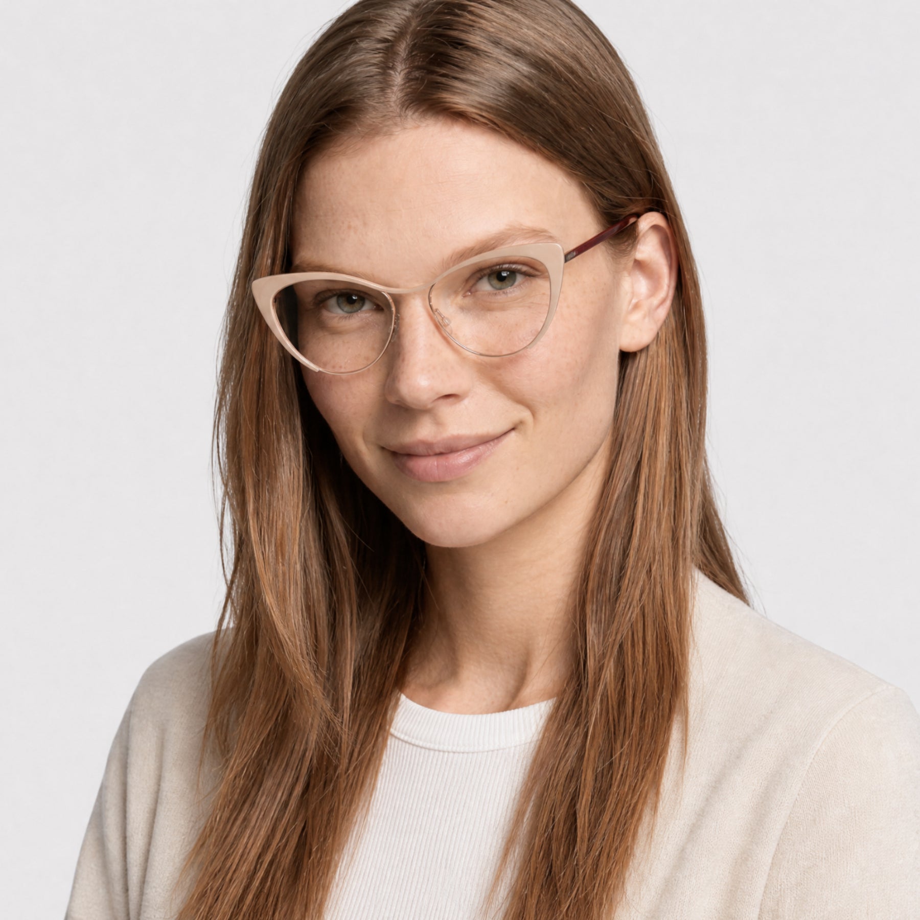 Lunettes de vue Cheeky - Shiny Rose Gold