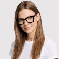 Lunettes de vue Rosetta - Shiny Black