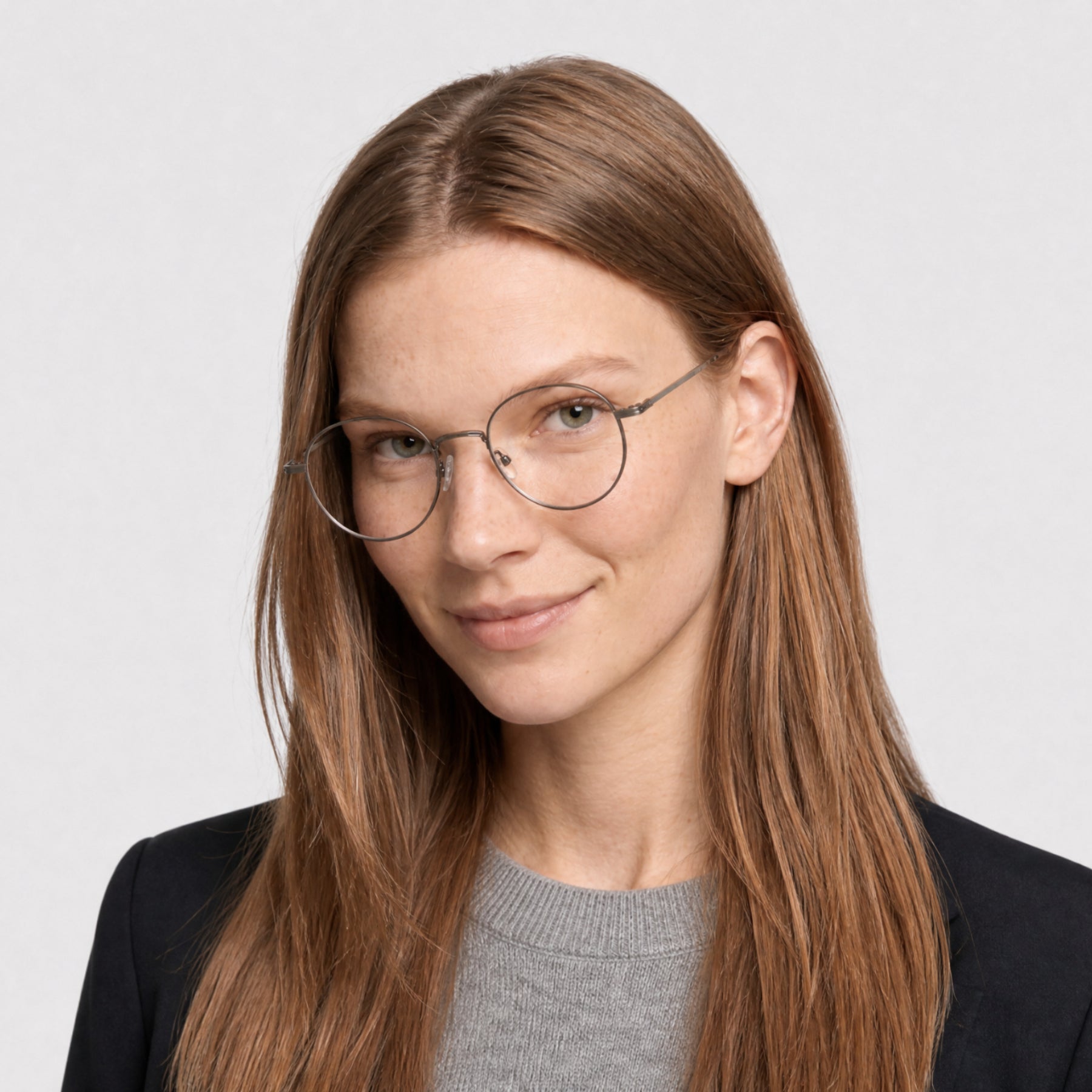 Lunettes de vue Caster - Shiny Light Ruthenium