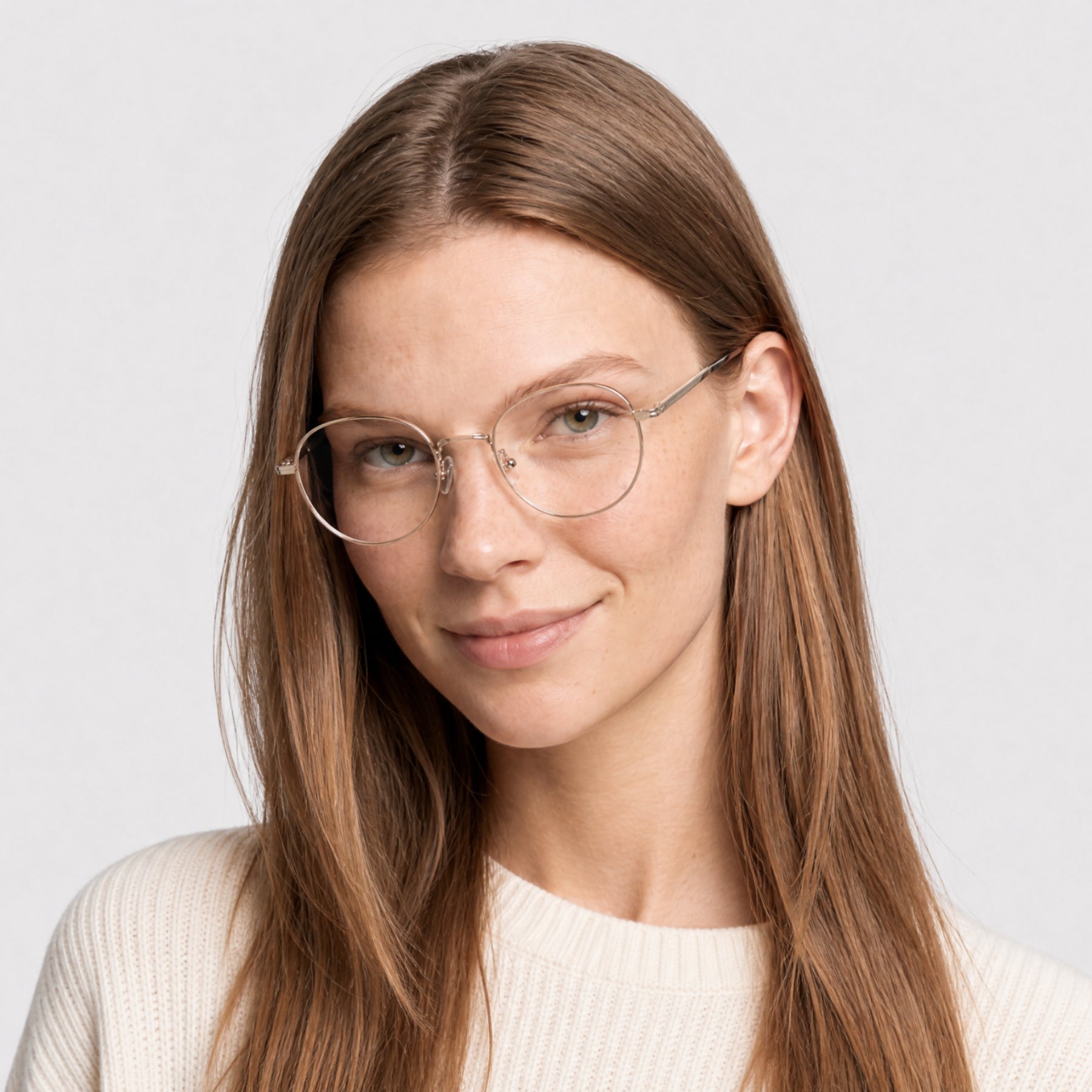 Lunettes de vue Caster - Shiny Palladium