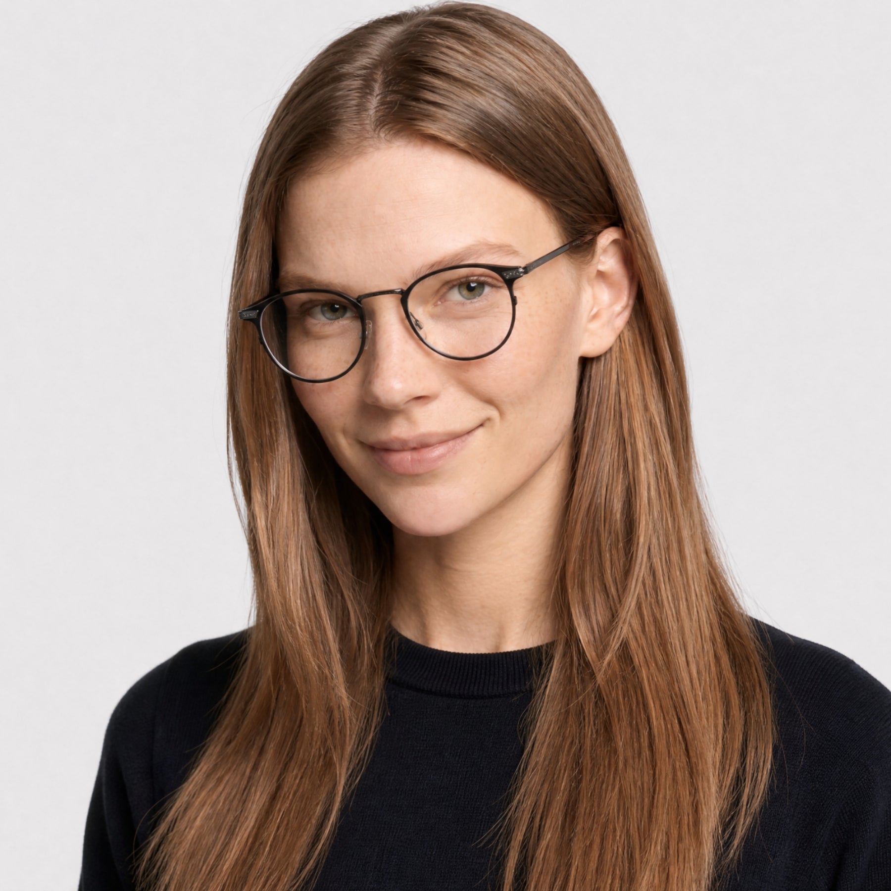 Lunettes de vue Levy - Matte Dark Brown