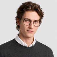 Lunettes de vue Levy - Matte Dark Brown