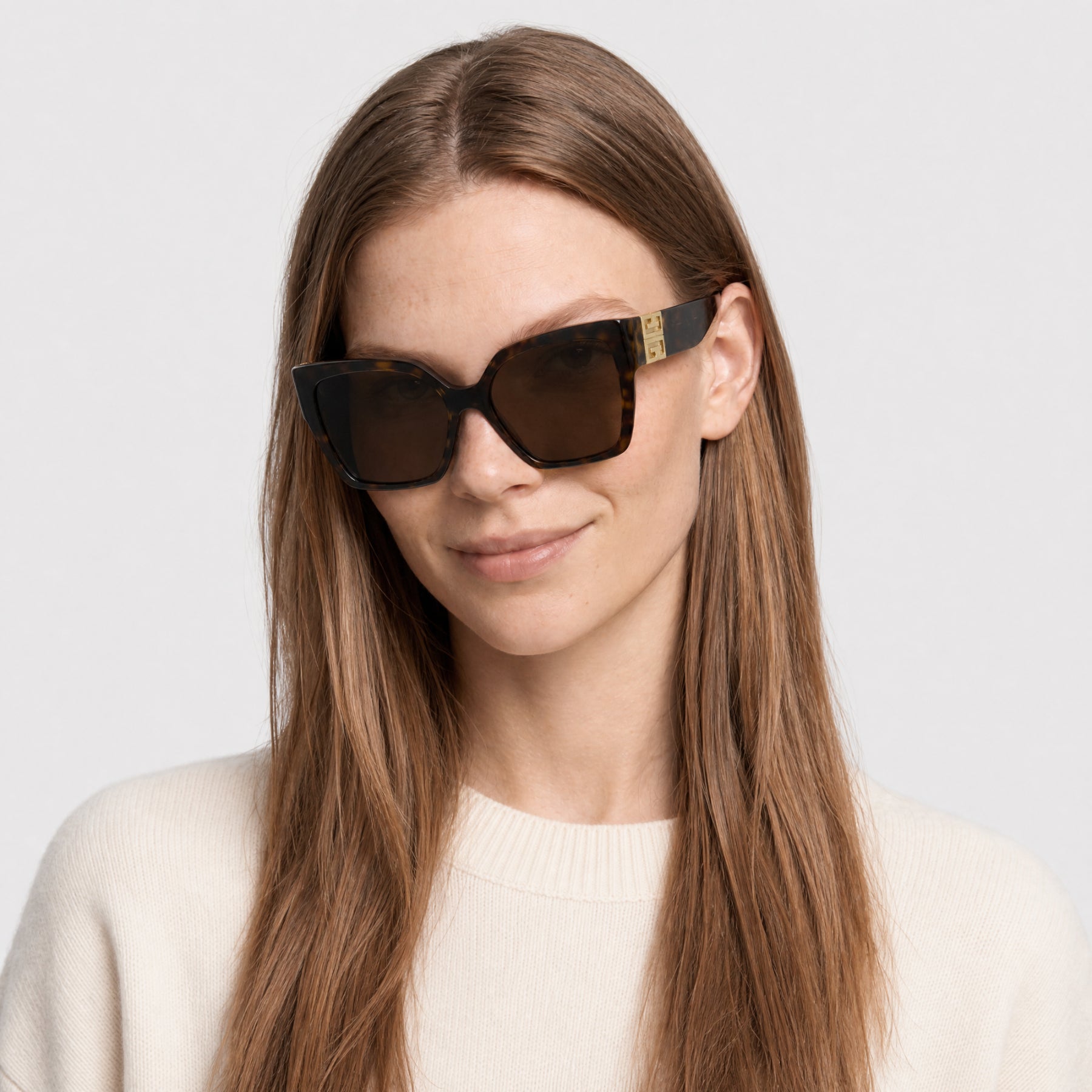 Lunettes de soleil 4G - Dark Havana & Brown