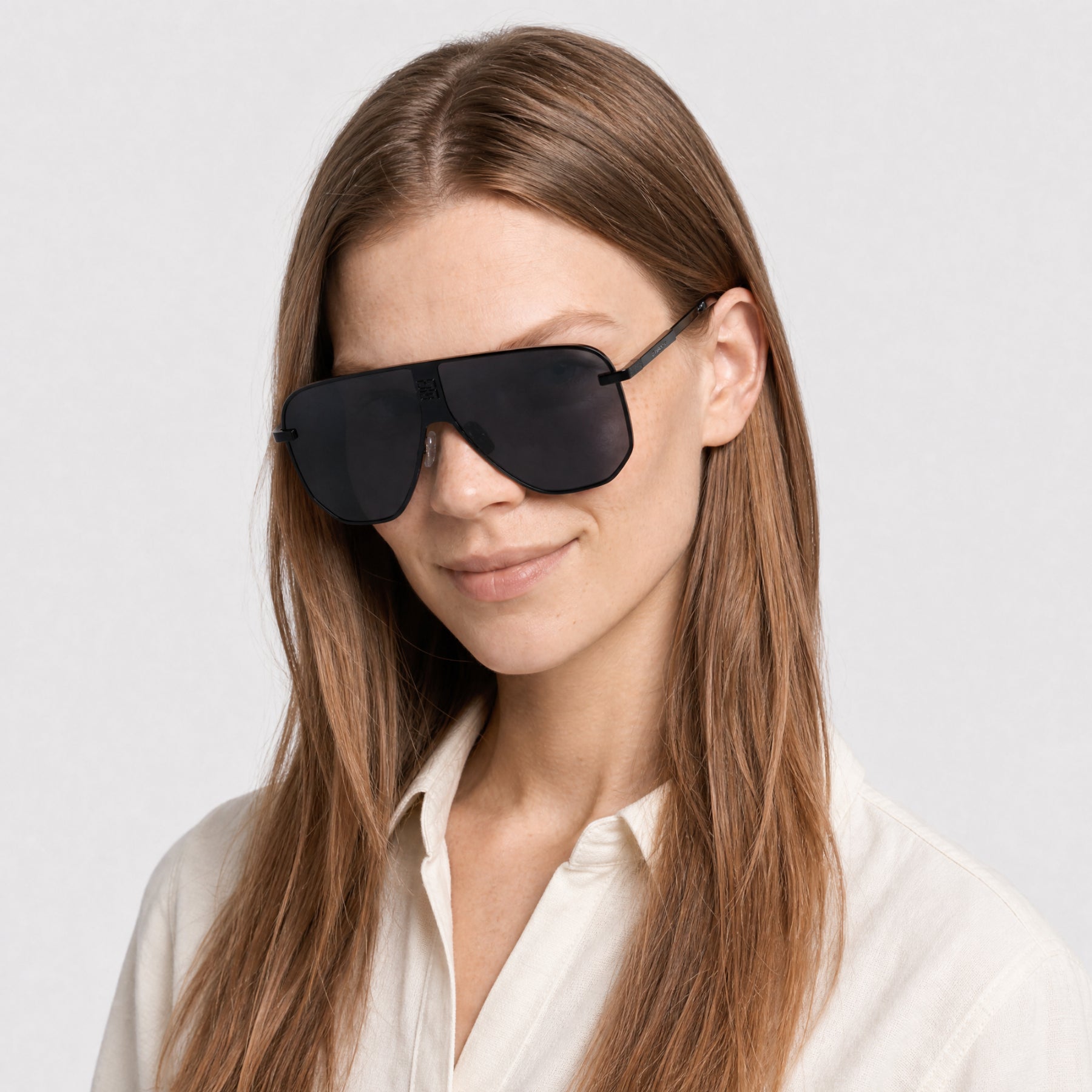 Lunettes de soleil 4Gem - Shiny Black & Smoke