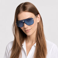 Lunettes de soleil 4Gem - Shiny Palladium & Gradient Blue