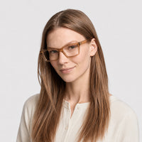 Lunettes de vue Plumetis - Shiny Orange