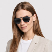 Lunettes de soleil Edge - Matte Black & Greylynx