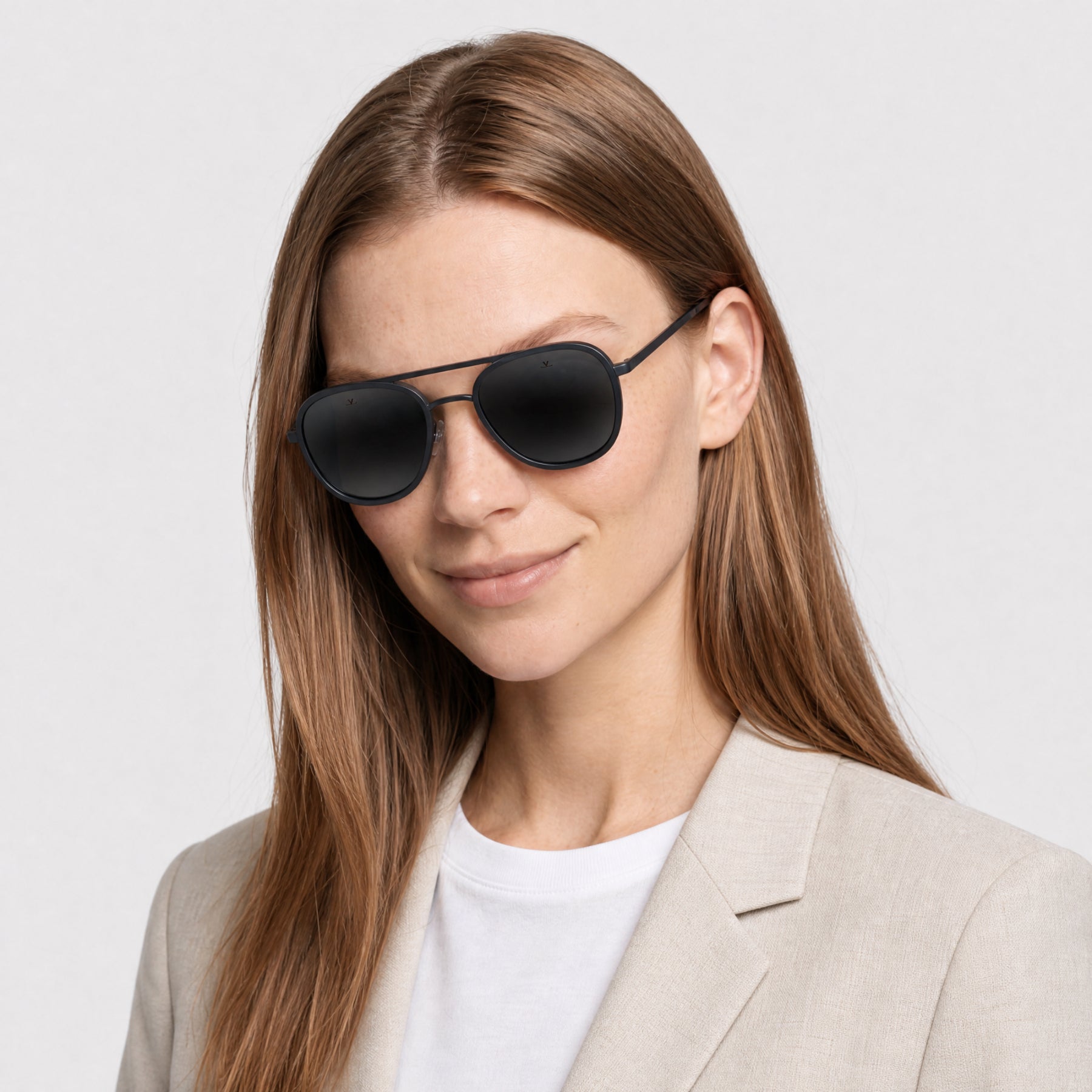 Lunettes de soleil Edge - Matte Black & Greylynx