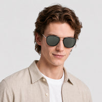 Lunettes de soleil Edge - Matte Black & Grey Polar
