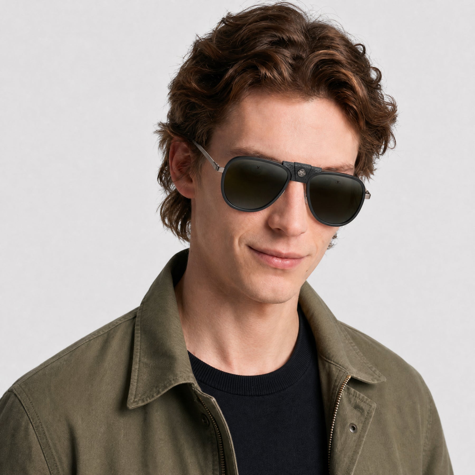 Lunettes de soleil Glacier - Matte Black & Skilynx