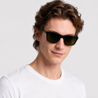 Lunettes de soleil Legend 06 Valley - Black & Green Mirror