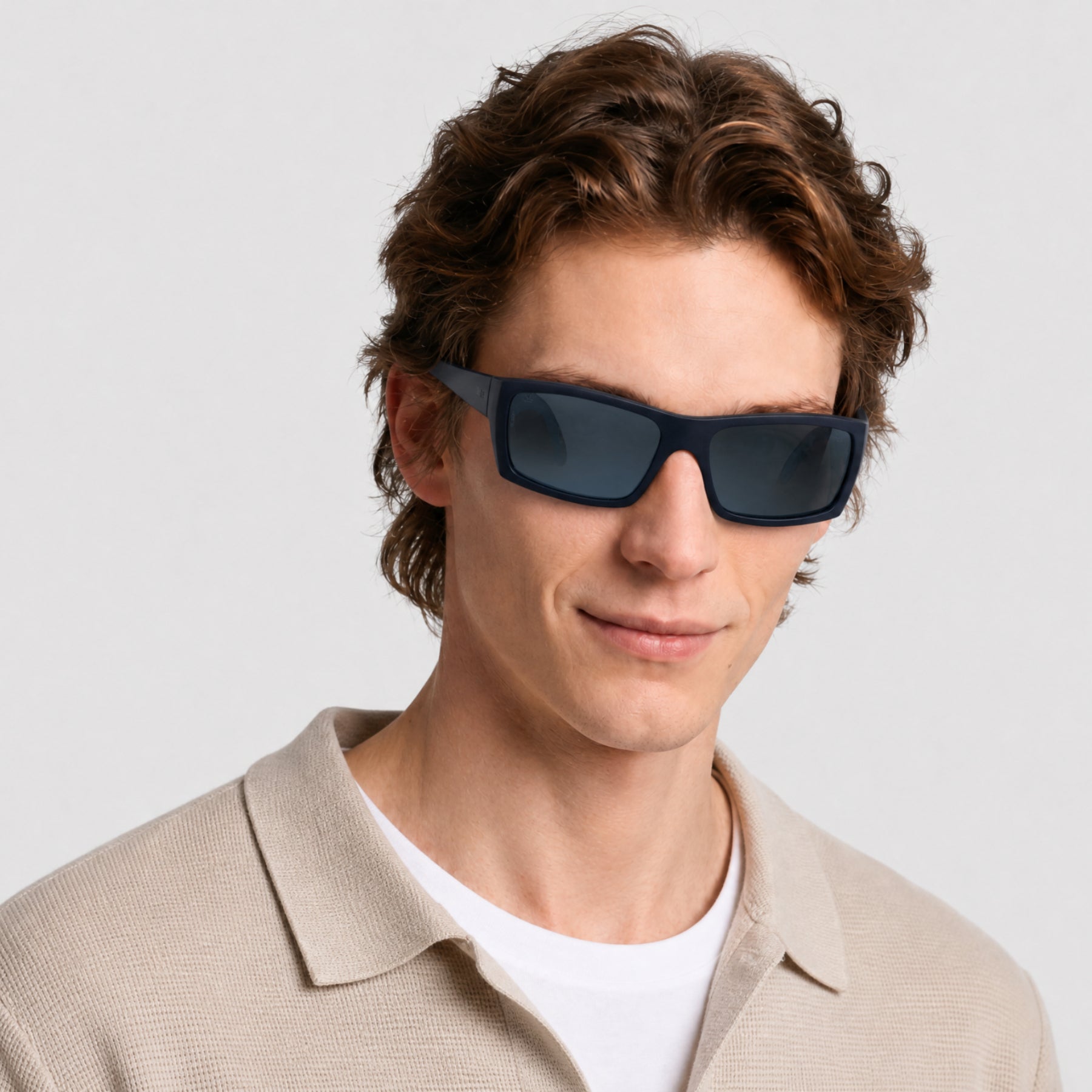 Lunettes de soleil Racing 04 - Matte Blue & Blue Mirror