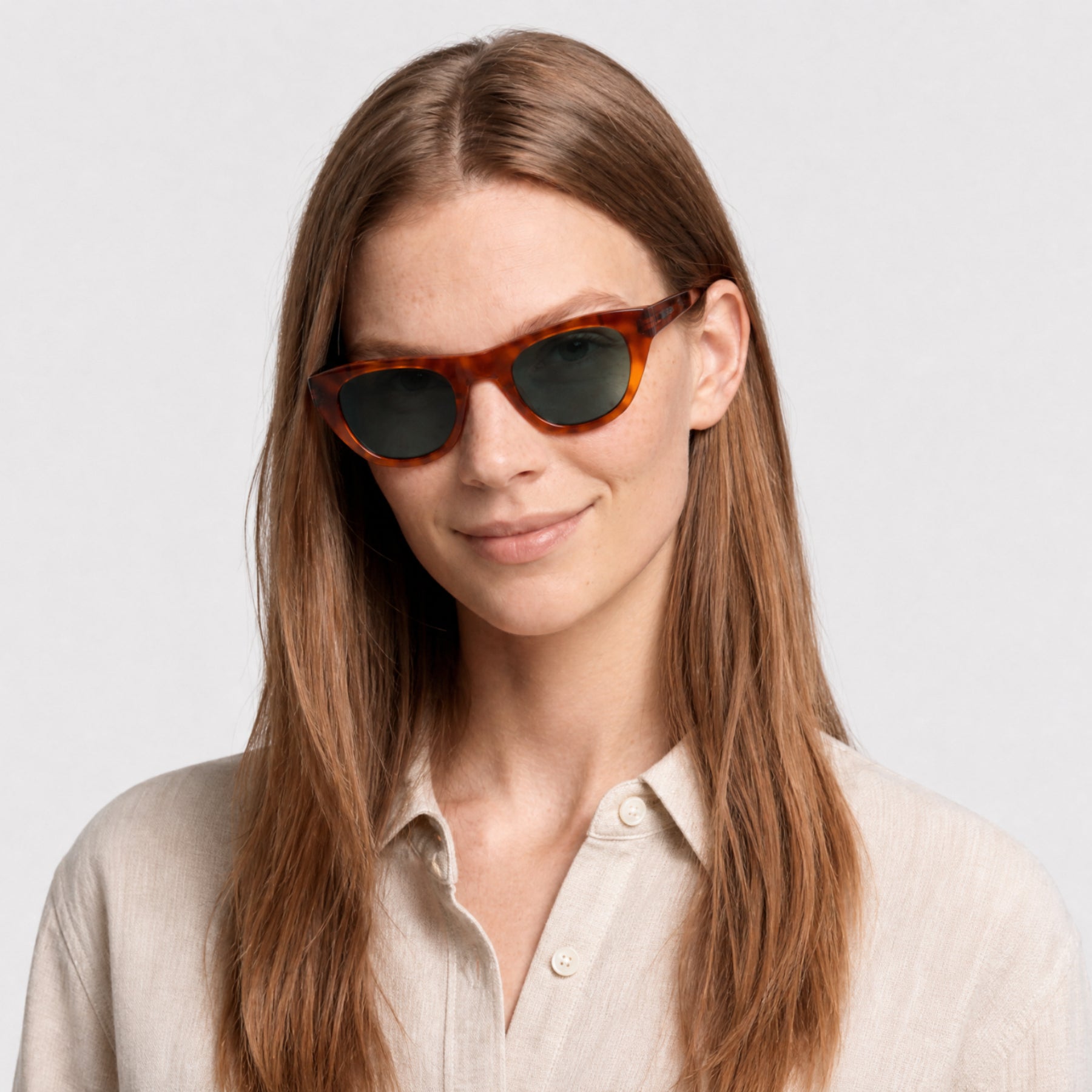 Lunettes de soleil Belvedere 07 - Blonde Havana & Blue