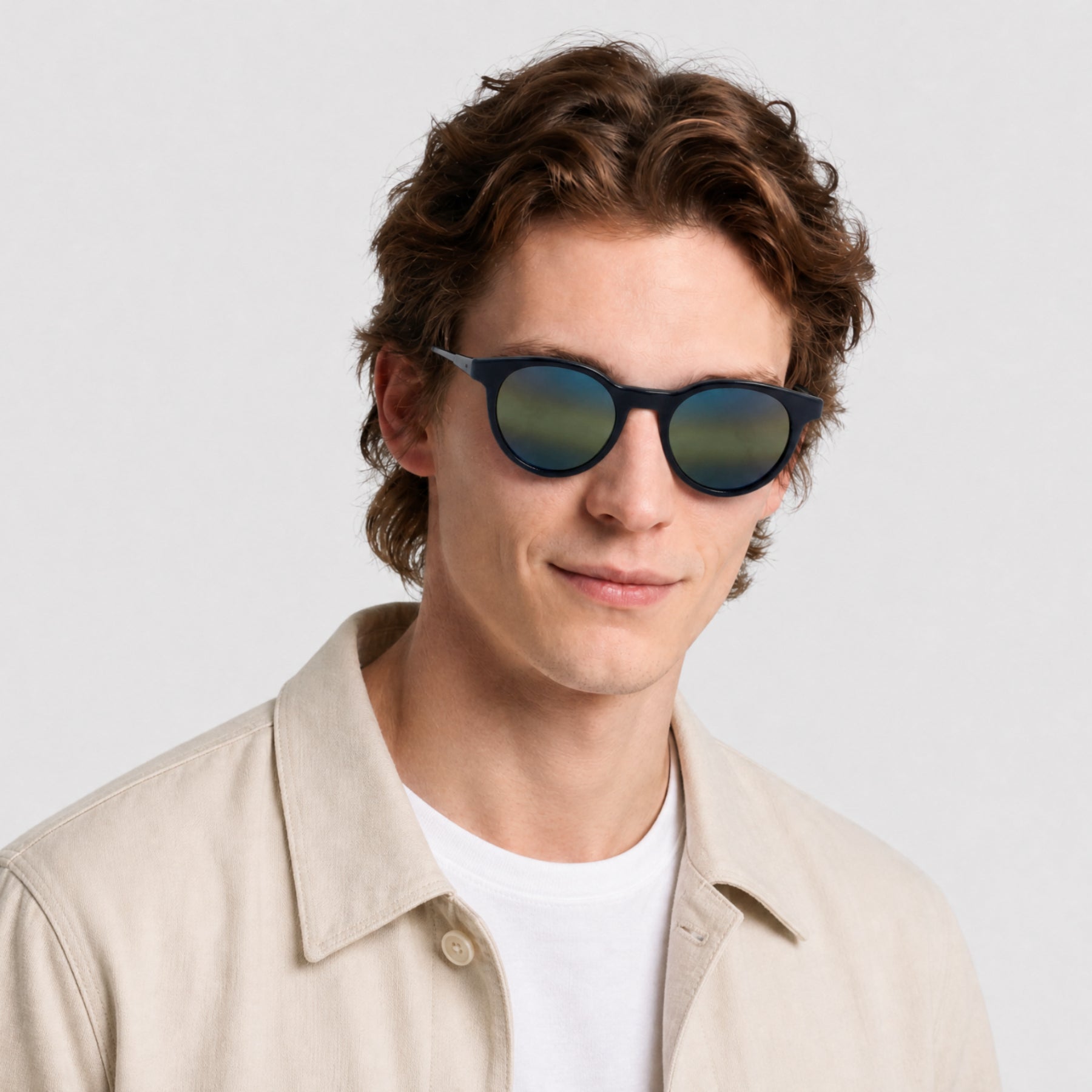 Lunettes de soleil Alpine 01 - Shiny Blue & Gradient Blue