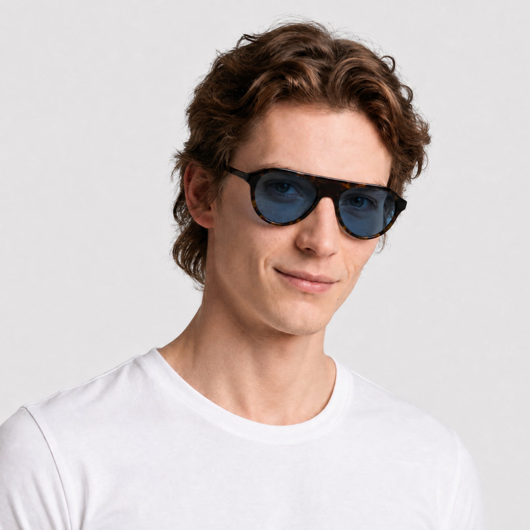 Lunettes de soleil Alpine 02 - Dark Havana & Blue