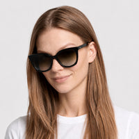 Lunettes de soleil Altitude 02 - Shiny Black & Green Mirror