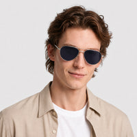 Lunettes de soleil Horizon 03 - Shiny Palladium & Blue