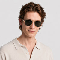 Lunettes de soleil Horizon 03 - Gold & Smoke