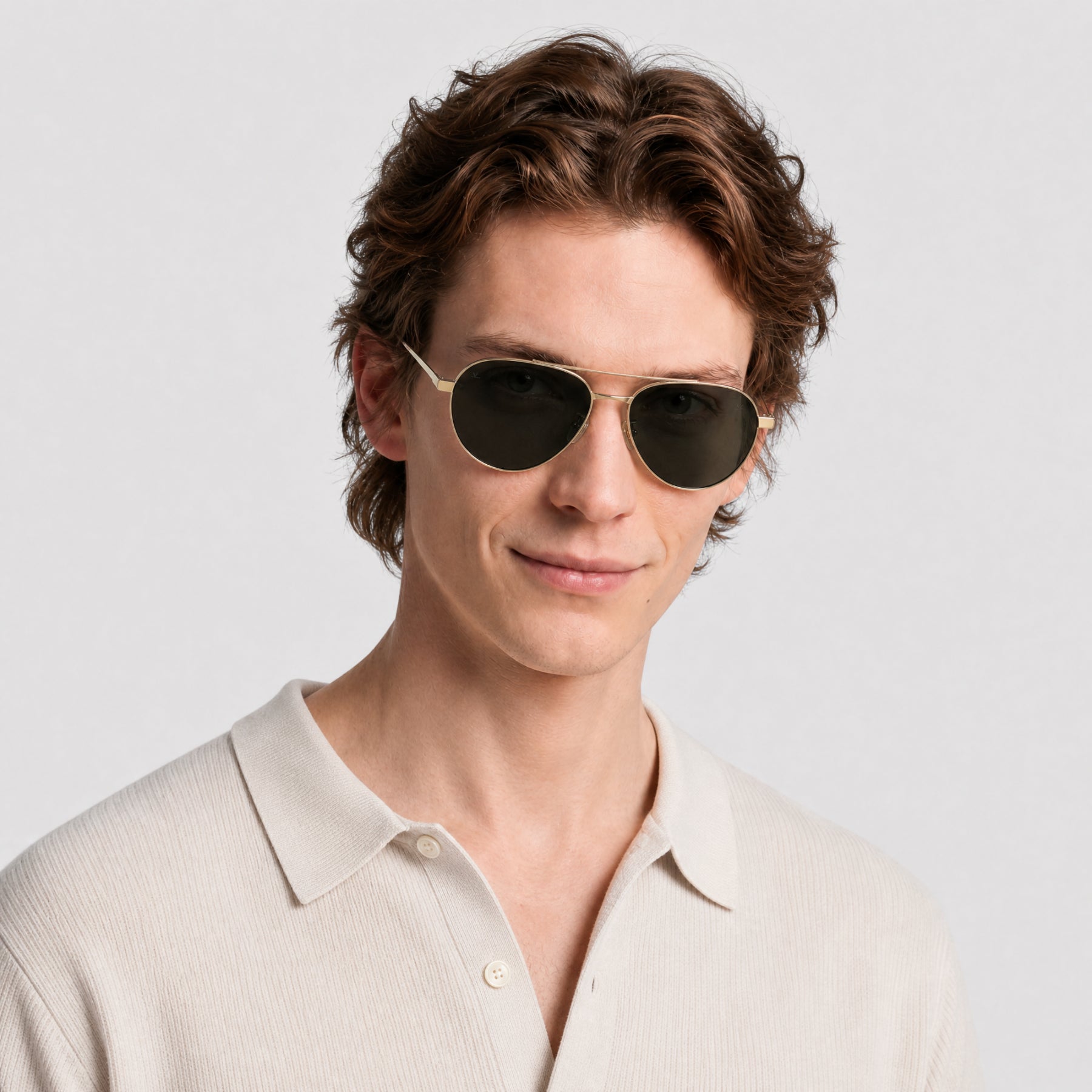 Lunettes de soleil Horizon 03 - Gold & Smoke