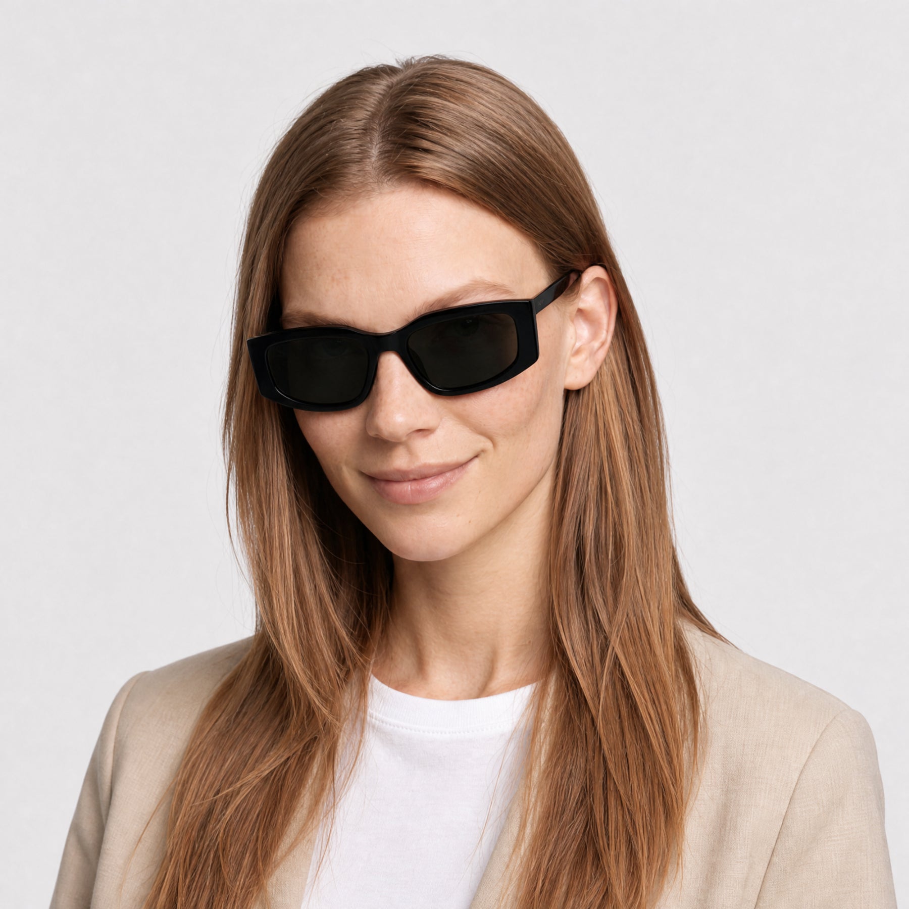 Lunettes de soleil Belvedere 12 - Shiny Black & Smoke
