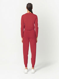 Cardigan court boutonné - True Red