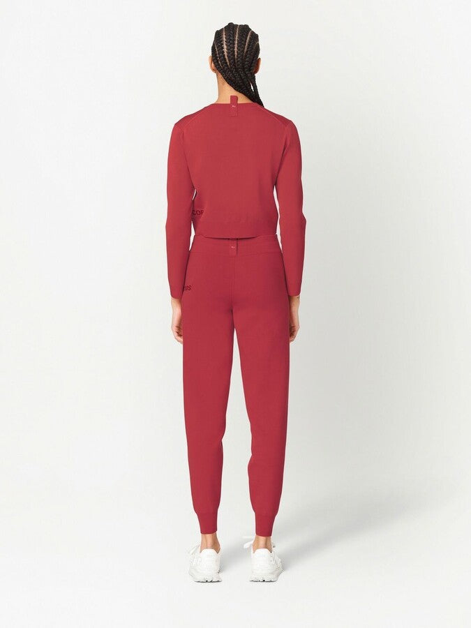 Cardigan court boutonné - True Red