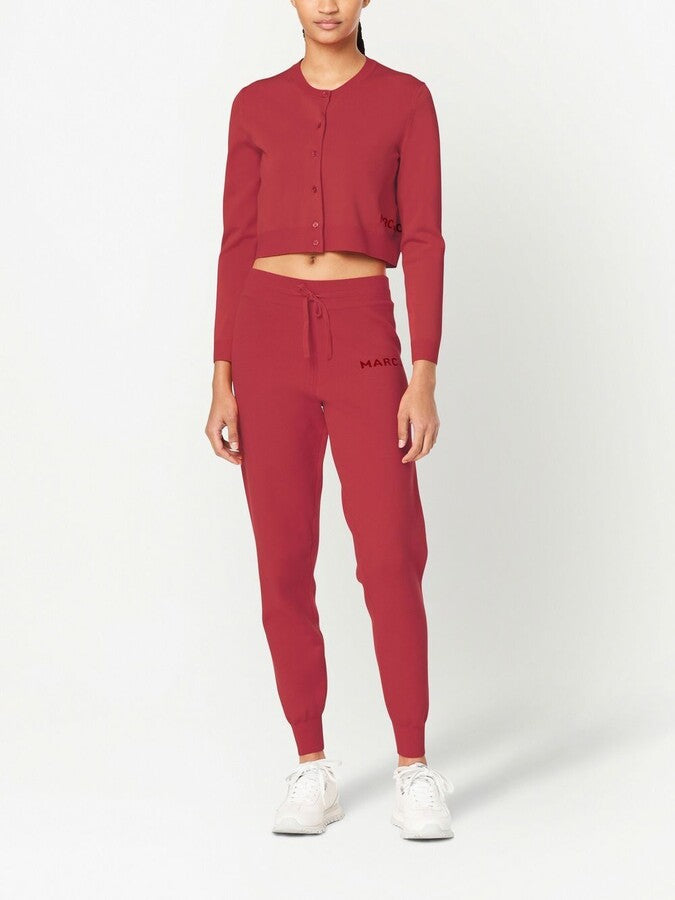 Cardigan court boutonné - True Red