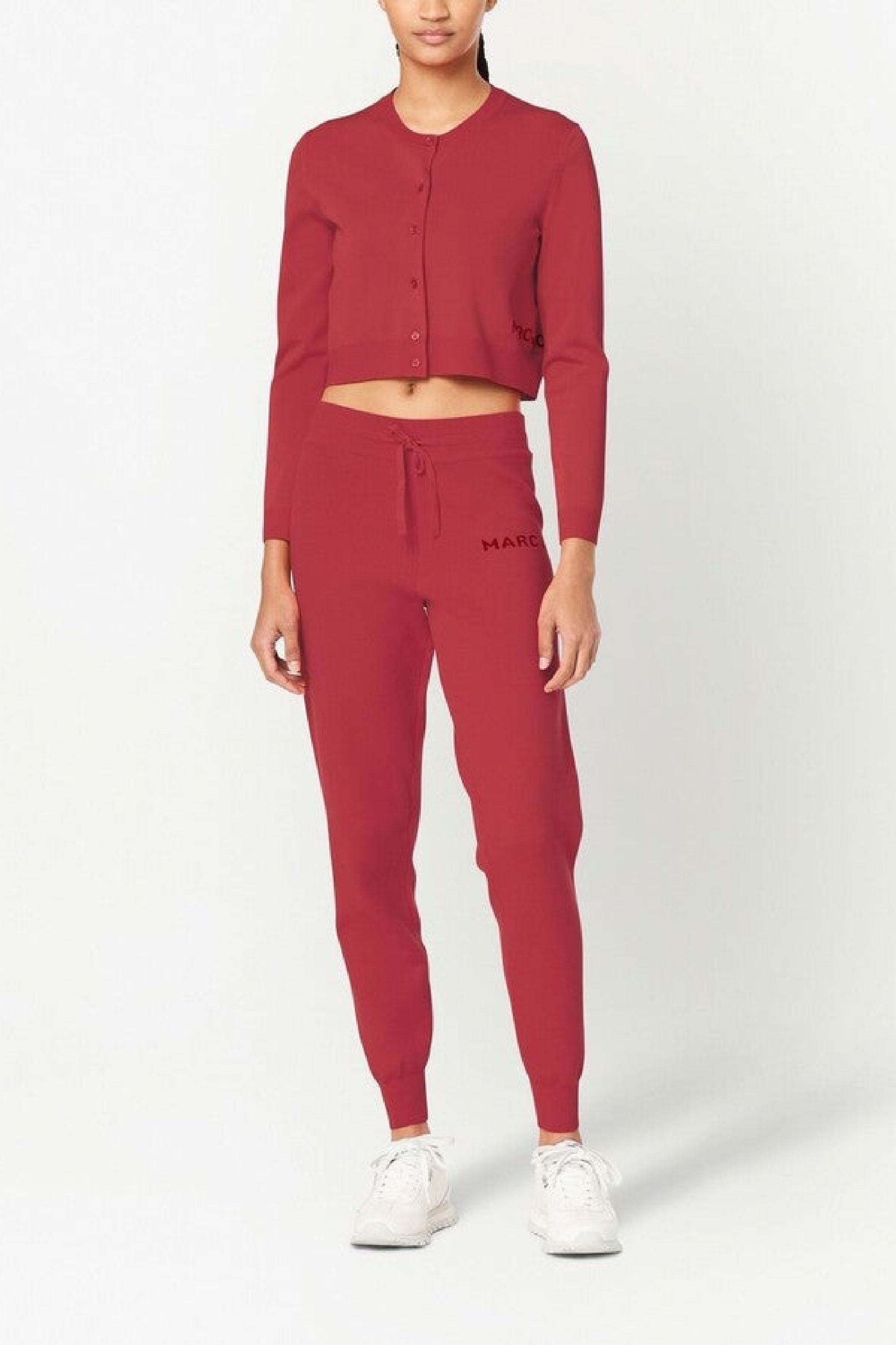 Cardigan court boutonné - True Red