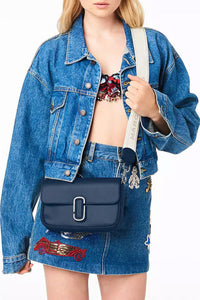 Sac à bandoulière en cuir - Blue Sea