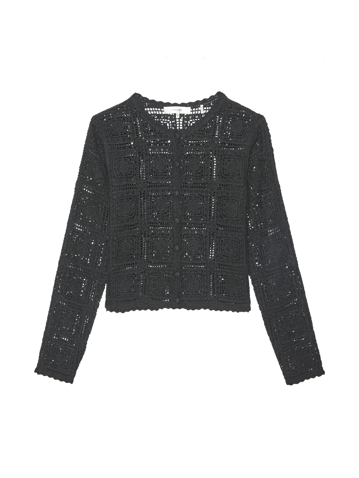 THE CROCHET CARDIBLACK