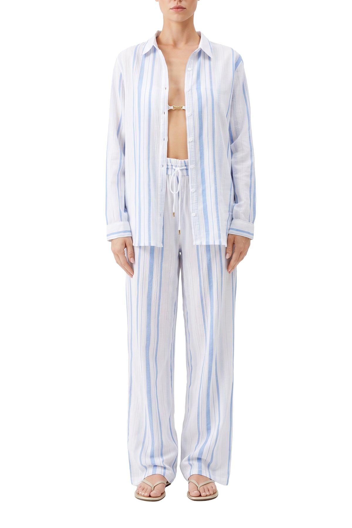 Chemise Tina à rayures - Oasis Stripe
