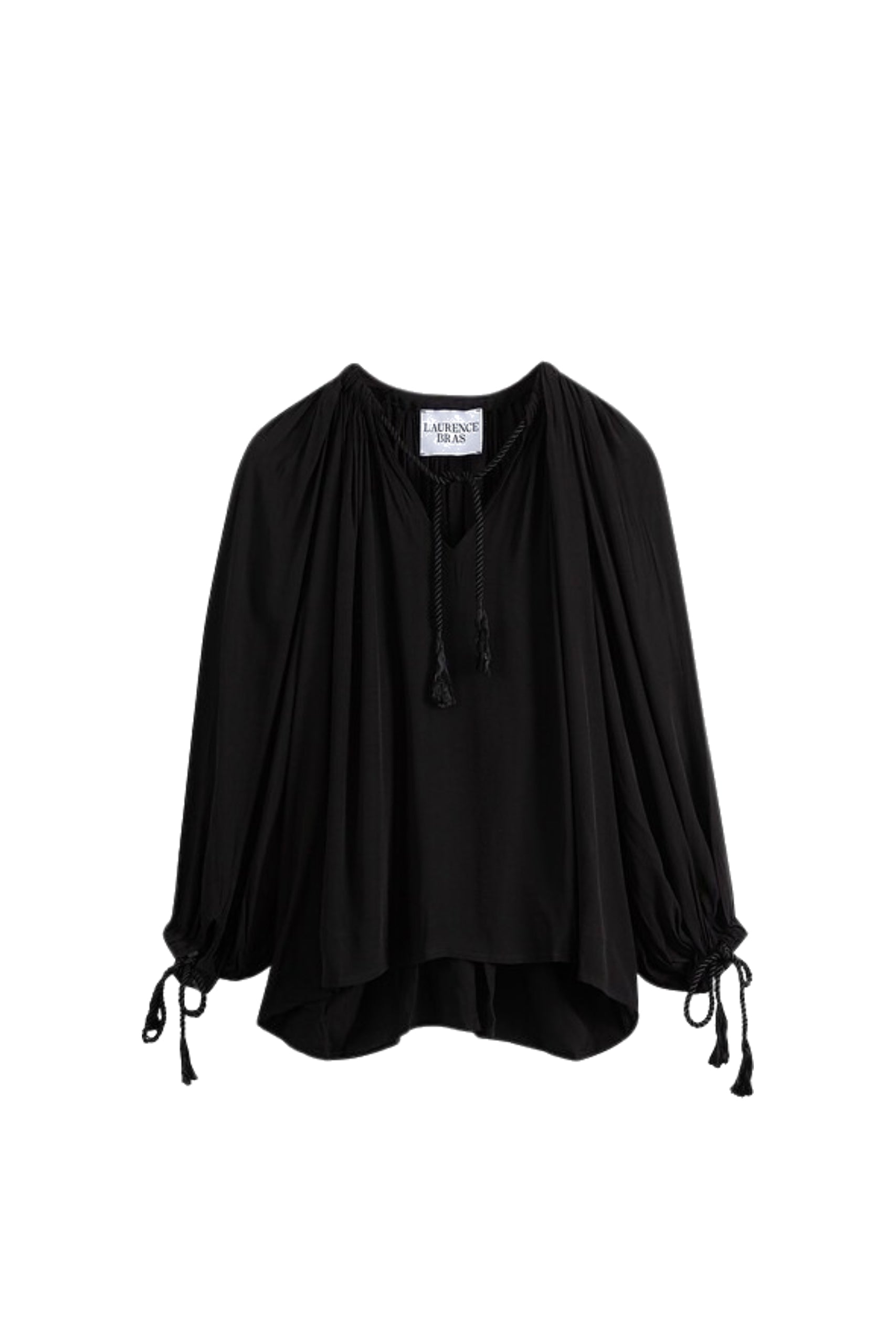 Blouse Tom à manches longues - Black