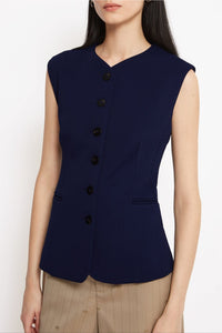 Haut Jessie sans manches - Navy