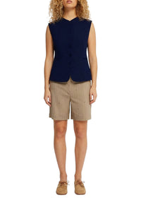 Haut Jessie sans manches - Navy