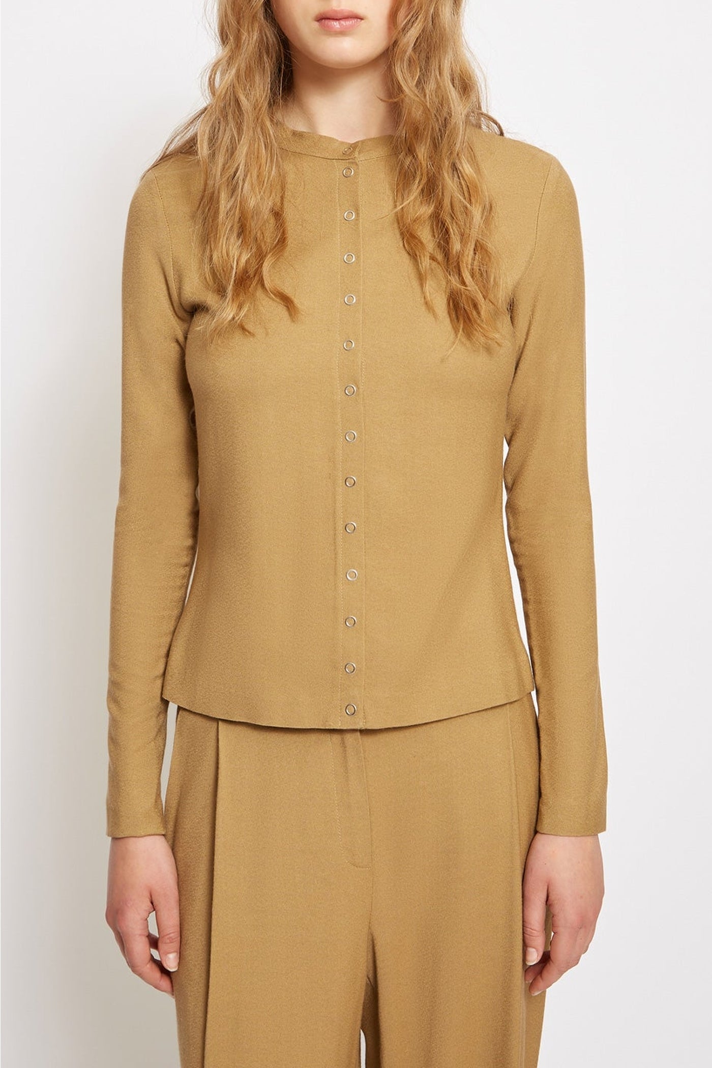 Haut manches lognues Tom - Beige