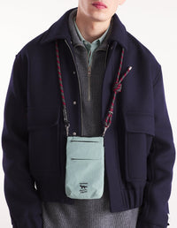 Topologie x Maison Kitsuné adjustable shoulder strap - Jet black