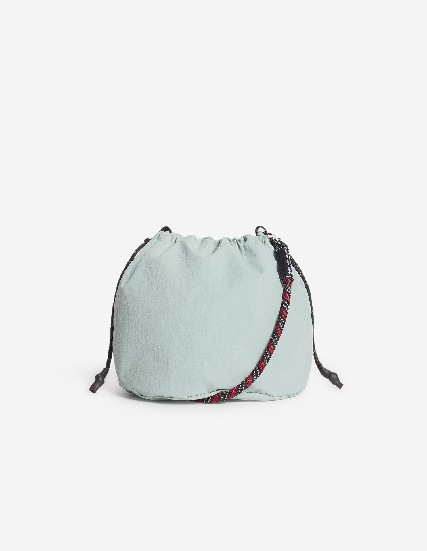 Topologie x Maison Kitsuné reversible clutch bag - Jadeite & Jet Black